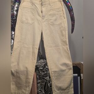 Supplies Brand Elegant Beige Women's Flare Jeans